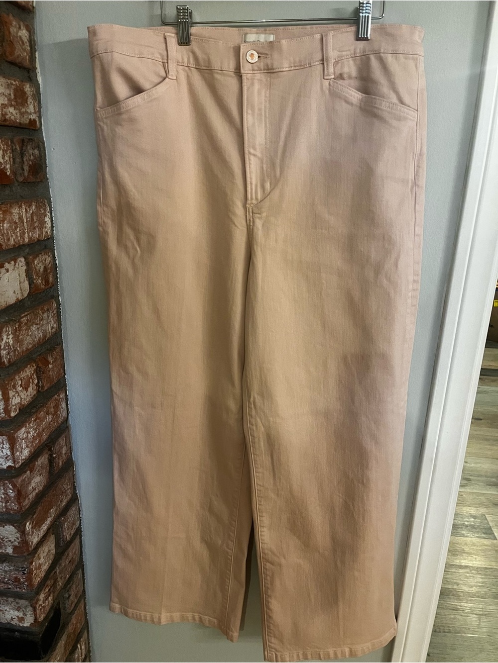 Favorite Daughter $218 THE MISCHA SUPER HIGH RISE WIDE LEG ANKLE